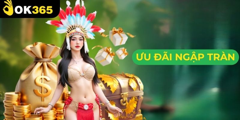 Ưu đãi khuyến mãi ok365 ngập tràn 